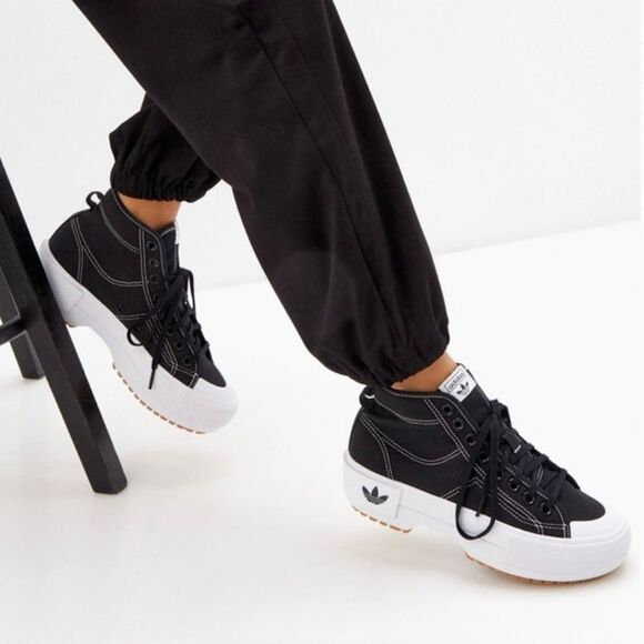 Adidas Women’s Originals Nizza Trek Shoes – Size 7 - Picture 12 of 13